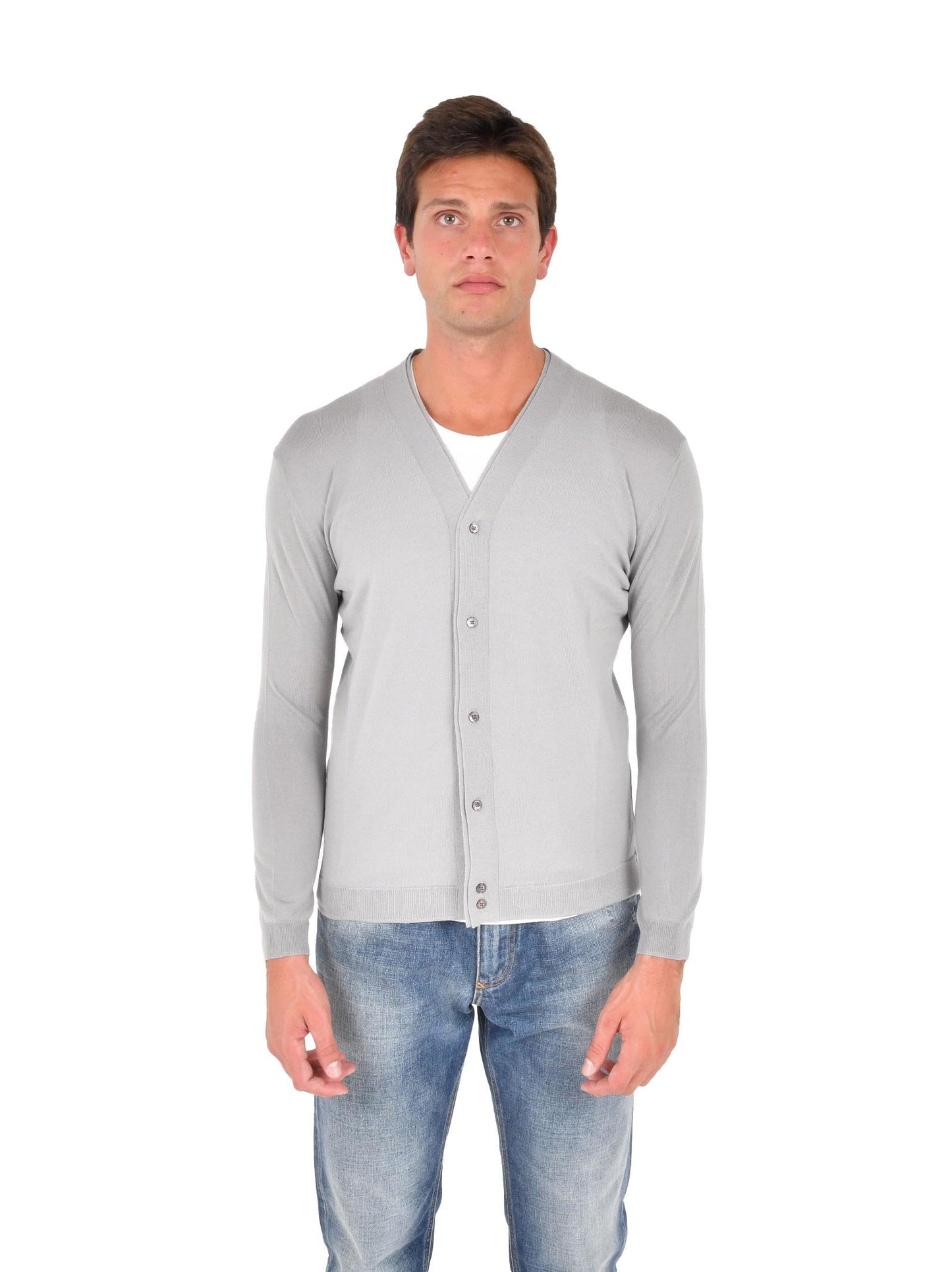 Cardigan Grey Wool