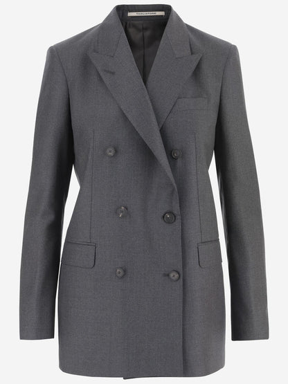Double-Breasted Wool Jacket