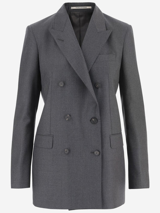 Double-Breasted Wool Jacket