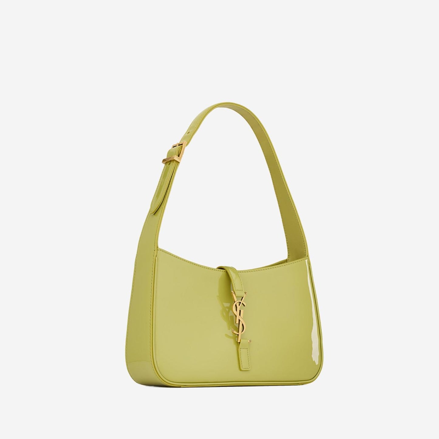 Leather Handbag Le 5 À 7 Light Green