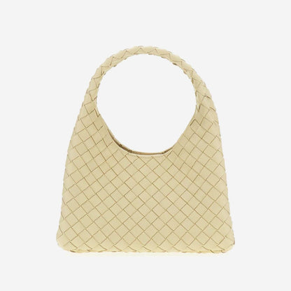 Handbag Woven Lambskin Ivory