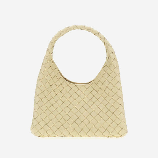 Handbag Woven Lambskin Ivory