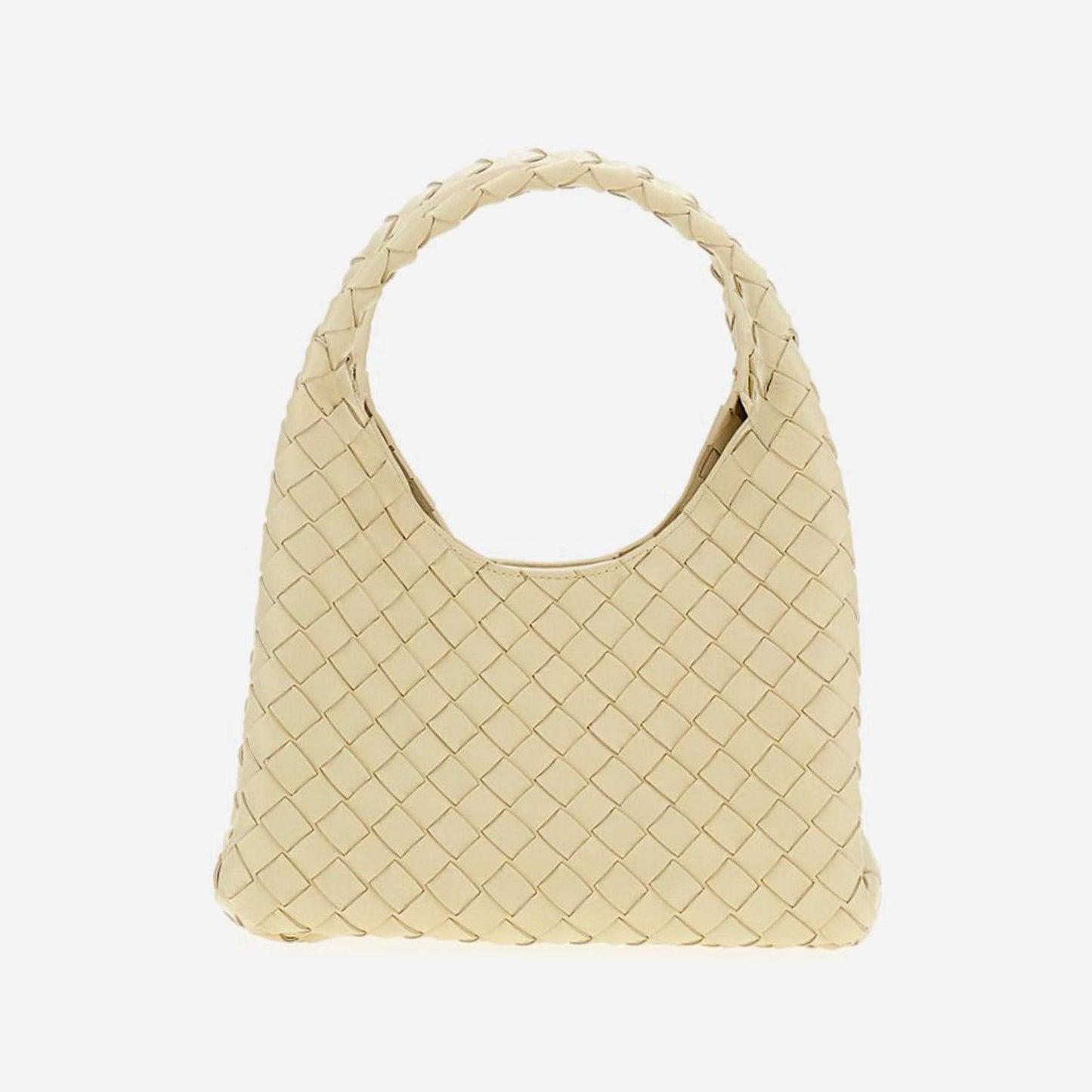 Handbag Woven Lambskin Ivory