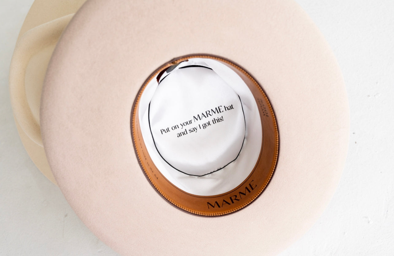 Marme Hats The Fierce Bolero in Sand