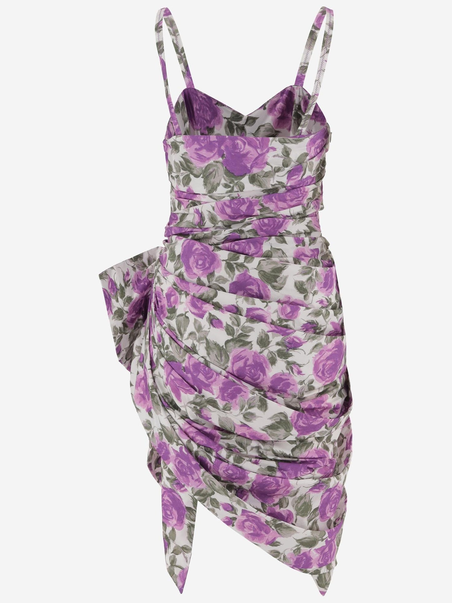 Midi Dress in Cotton Poplin