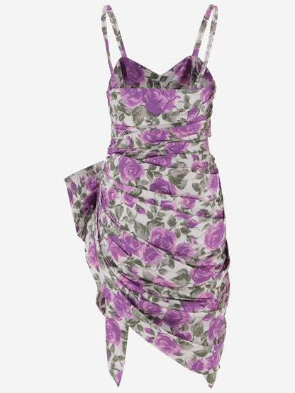 Midi Dress in Cotton Poplin