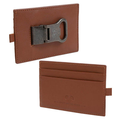 Jack Abrahams Goat Nappa Leather Card Case Wallet