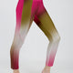 Pink Olive Ombre Print