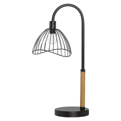 River of Goods 20.5" H Brigitte Candlestick Base Dome Shade Table Lamp