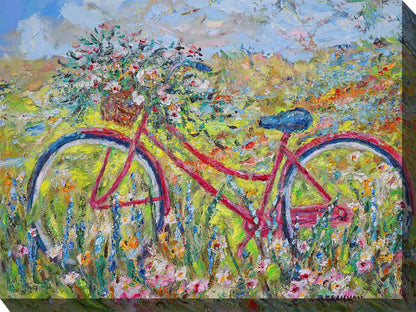 Brenda's Bike All Weather Outdoor Art