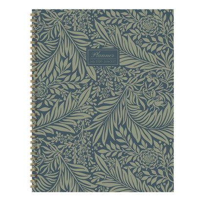 July 2026 - June 2027 Leaf Motif Weekly Monthly Planner