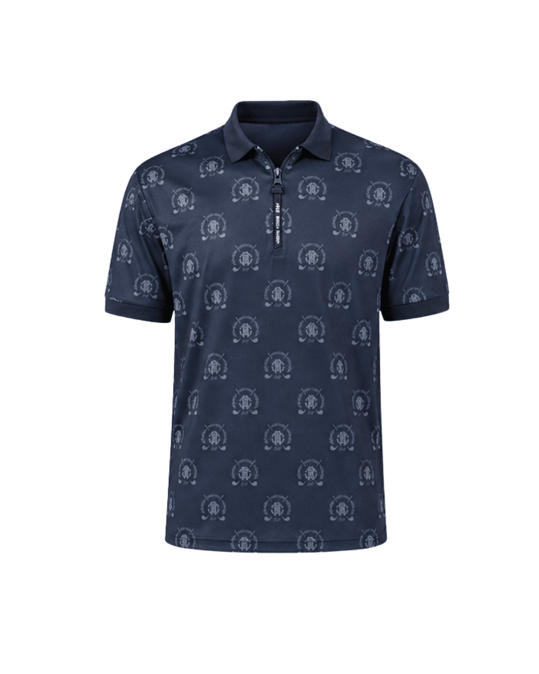 Navy Blue with Gray Emblem-