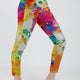 Multicolor Paint Splatter Print