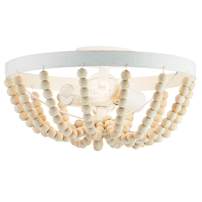 River of Goods 15" Delilah Boho Semi-Flush Mount Ceiling Fixture