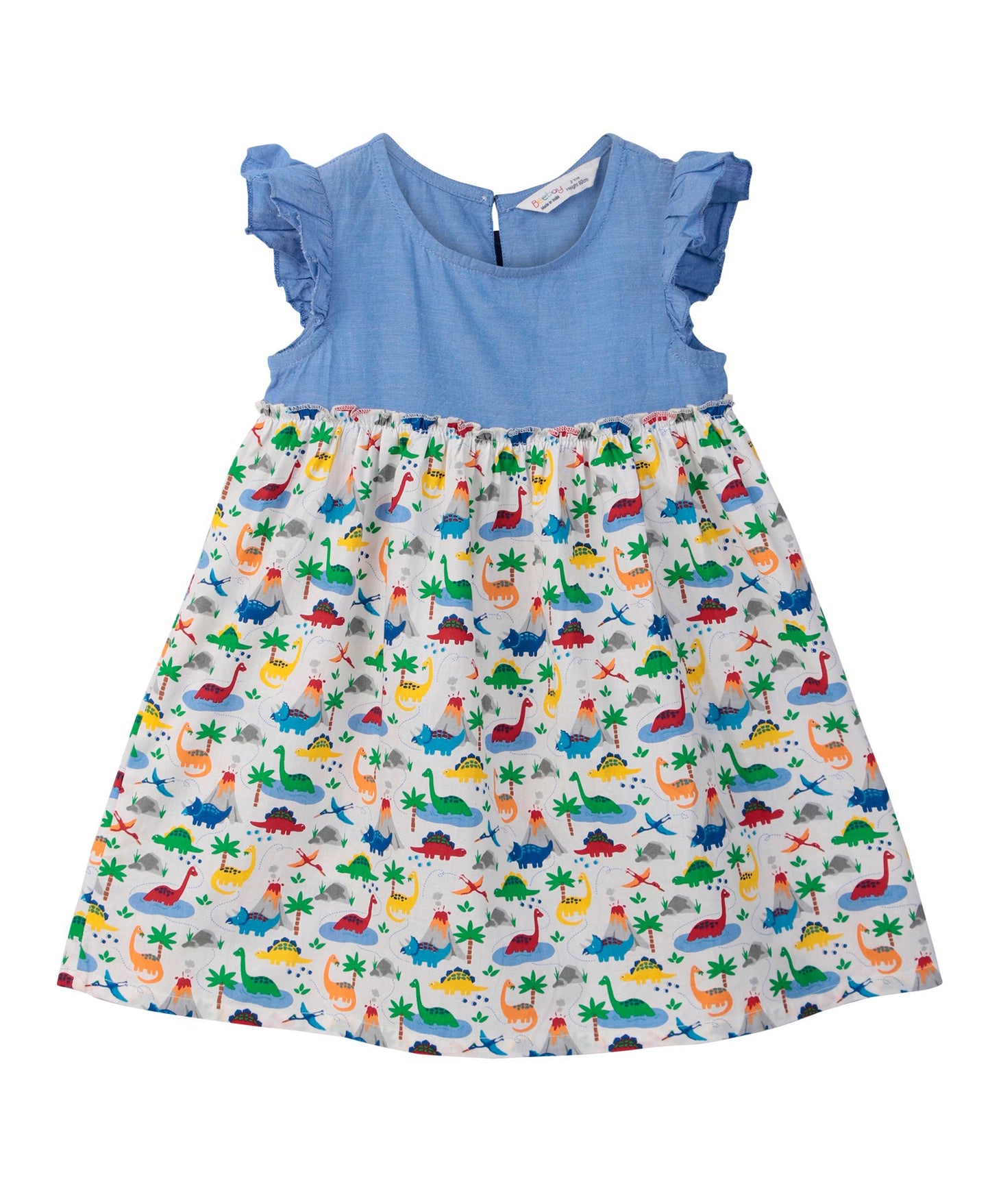 Beebay Dino Print Mix N Match Dress