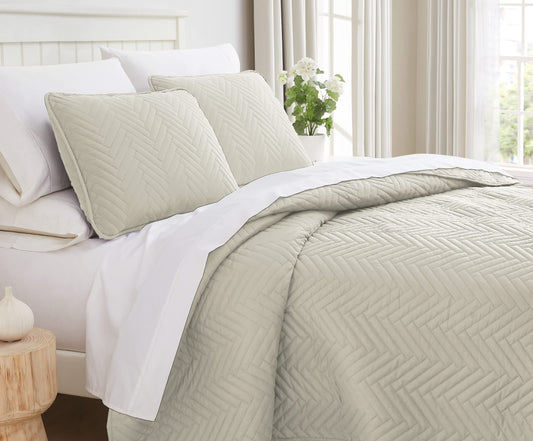 Chevron Alabaster-