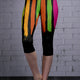 Multicolor Vertical Stripe Print