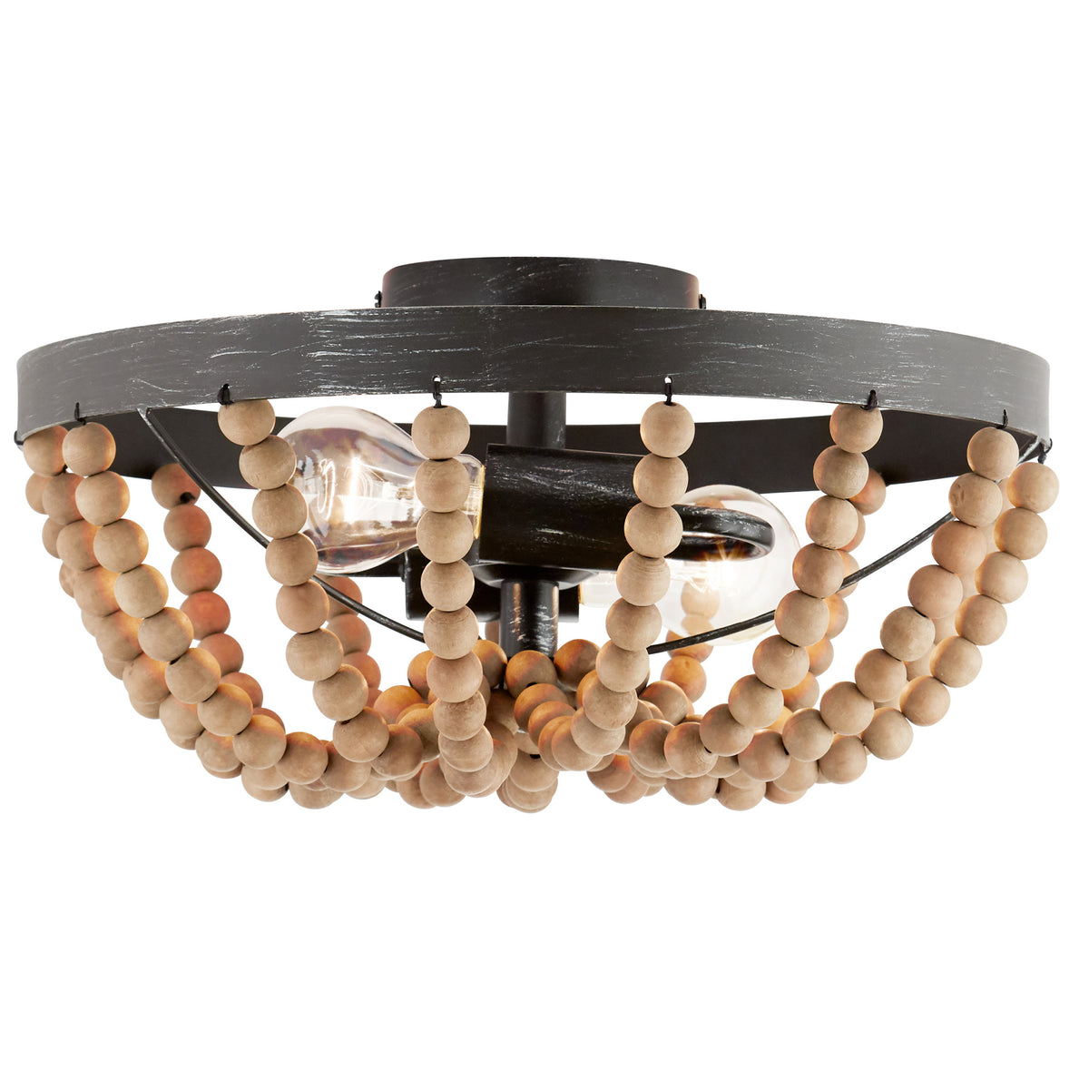River of Goods 15" Doxon Boho Semi-Flush Mount Ceiling Fixture