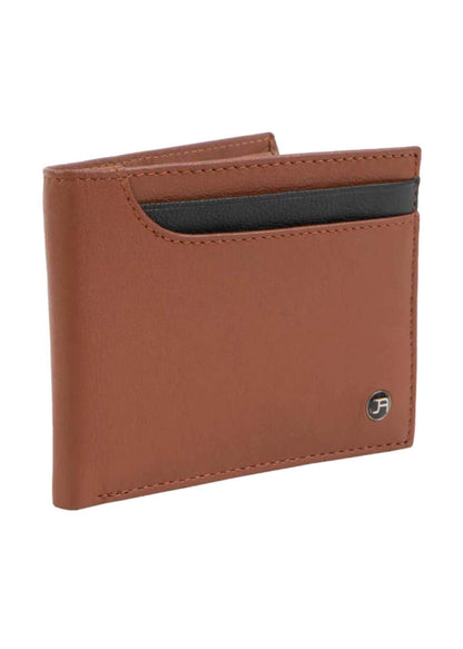 Jack Abrahams Goat Nappa Leather Bi-Fold Top Front Wallet