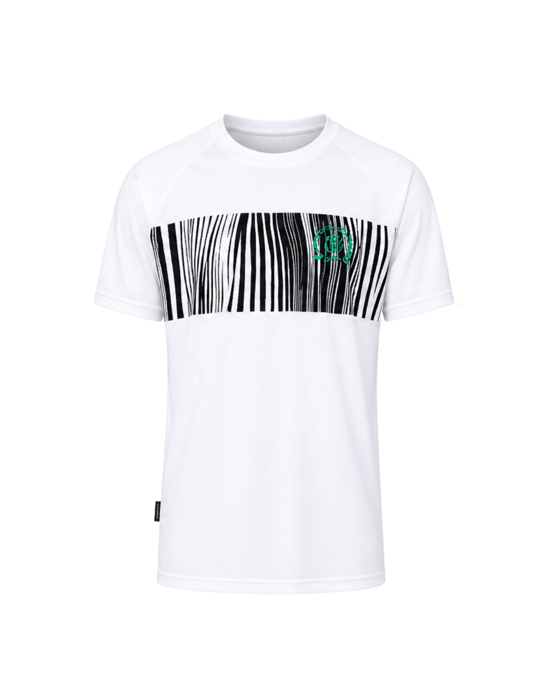 White with Black Zebra-