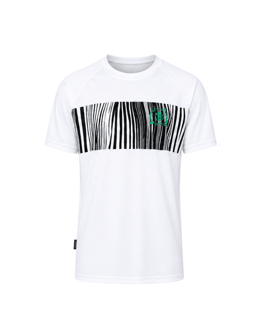 White with Black Zebra-