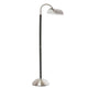 Brushed Nickel With Black Wood Post
