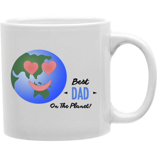 Best Dad on the planet Coffee and Tea Ceramic Mug 11oz