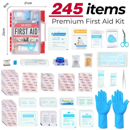 245-Piece Premium First Aid Kit