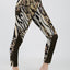 Black Beige Zebra Print