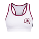 White with Maroon Thin Straps