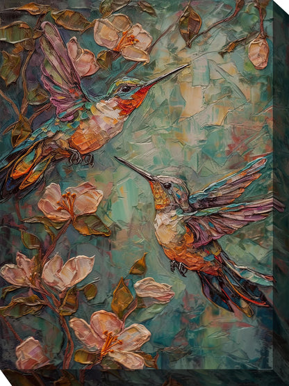 Regal Hummers All Weather Outdoor Art