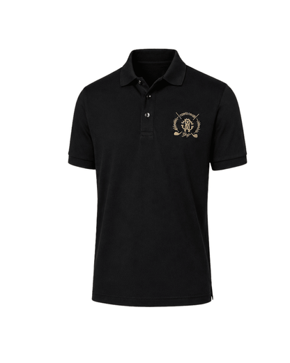 Black Big Collar-