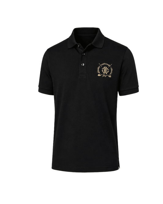 Black Big Collar-