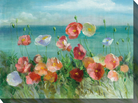 Seaside Poppies  All Weather Outdoor Art