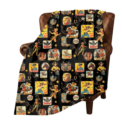 Baha Ranch Throw Blanket Made in America