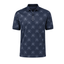 Navy Blue with Gray Emblem