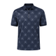 Navy Blue with Gray Emblem