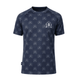 Navy Blue with Gray Emblem