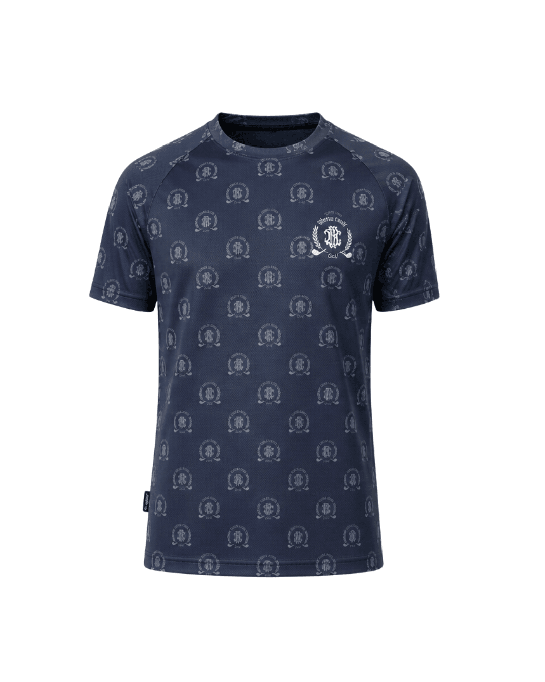 Navy Blue with Gray Emblem-