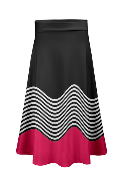 Black Pink Colorblock-