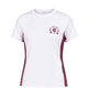 White with Maroon