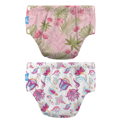Cotton Bliss and Pink Forest-