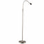 Brushed Nickel With Black Accented Head