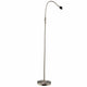 Brushed Nickel With Black Accented Head