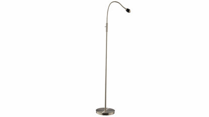 Brushed Nickel With Black Accented Head-