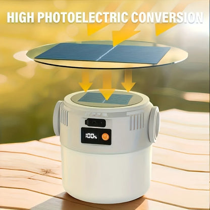 Solar-Powered Tent Light