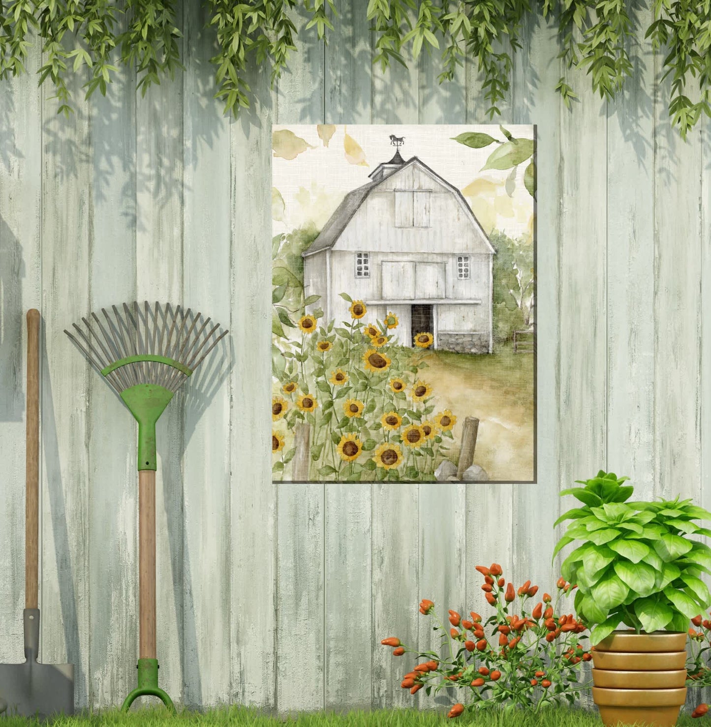 Sunny Day Farm All Weather Outdoor Art