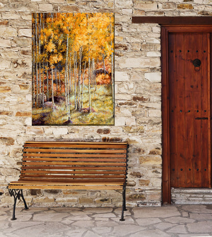 Hidden Gold All Weather Outdoor Art