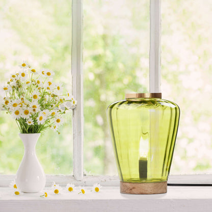 Chartreuse/ Gold/ Rustic Tan-