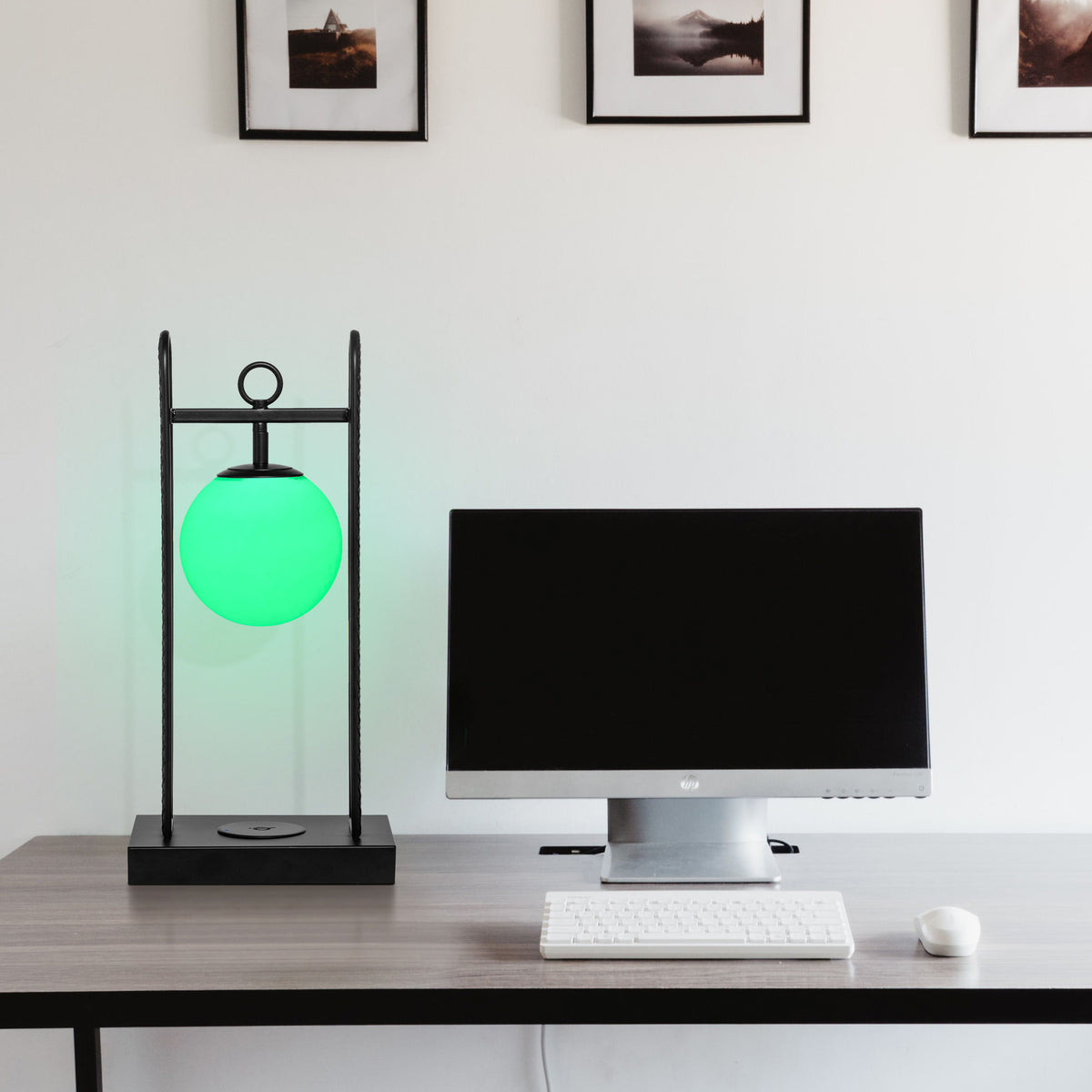 River of Goods 17" H Matrix Color Changing LED Table Lamp